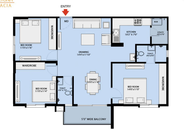  acacia Floor Plan Floor Plan