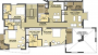  park-presidia Floor Plan Upper Level Duplex Plan