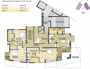  park-presidia Floor Plan Upper Level Duplex Plan