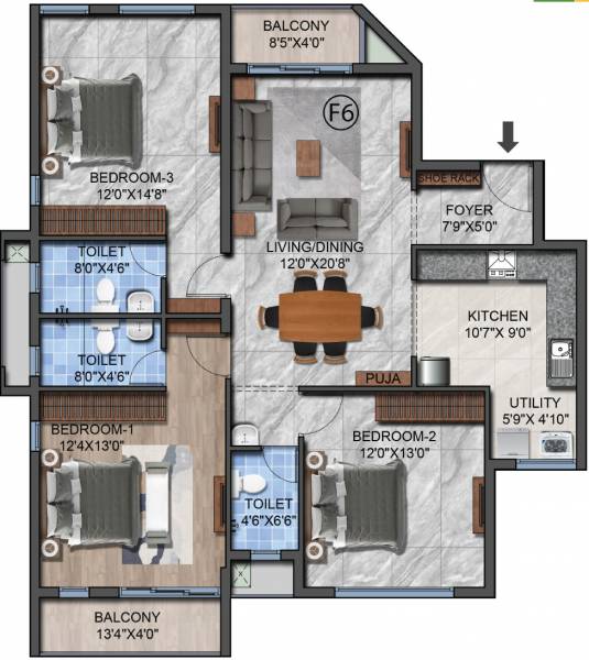  rp-enclave Floor Plan Floor Plan