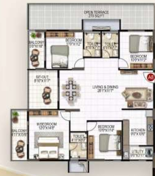 Floor Plan sai silicon heights Floor Plan Floor Plan