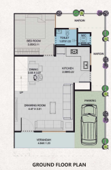  rose valley Floor Plan Ground Floor Plan