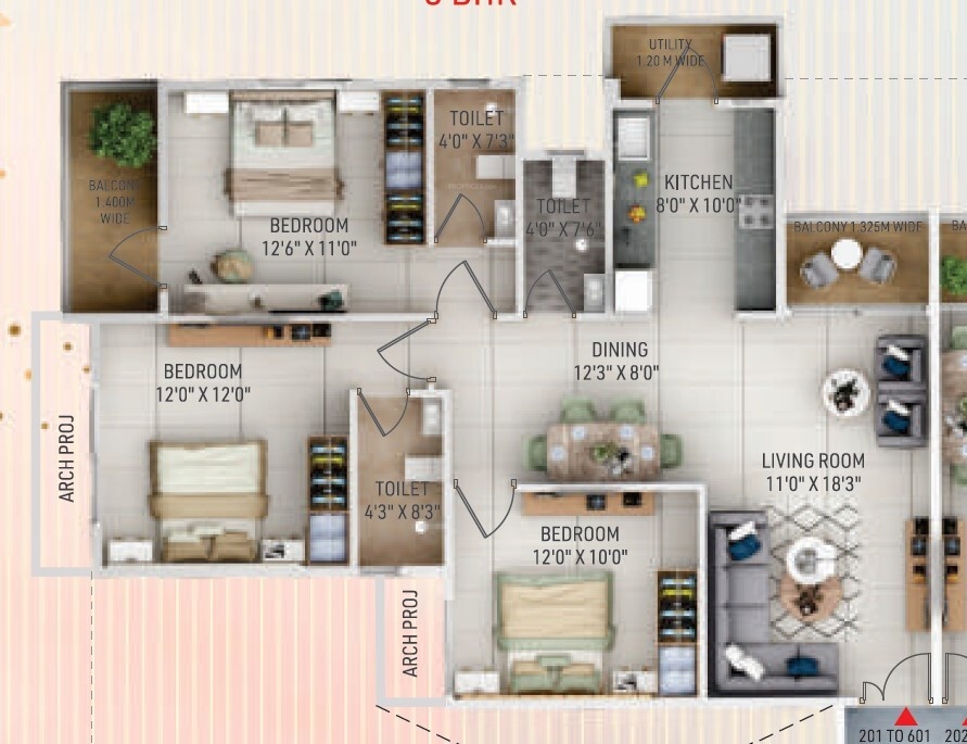 Floor Plan rachna heights Floor Plan Floor Plan