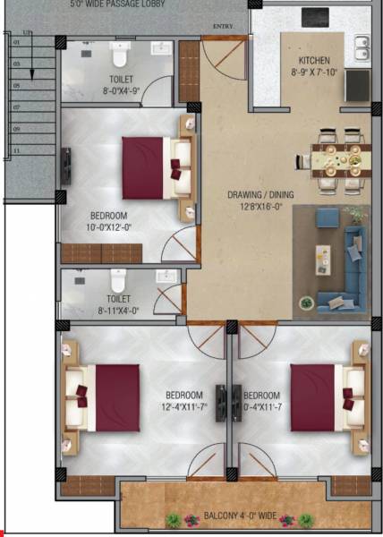  vivanta-residences Floor Plan Floor Plan