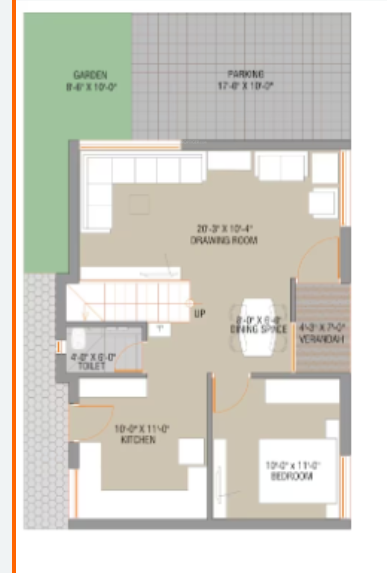  shivprime bunglow Floor Plan Ground Floor Plan
