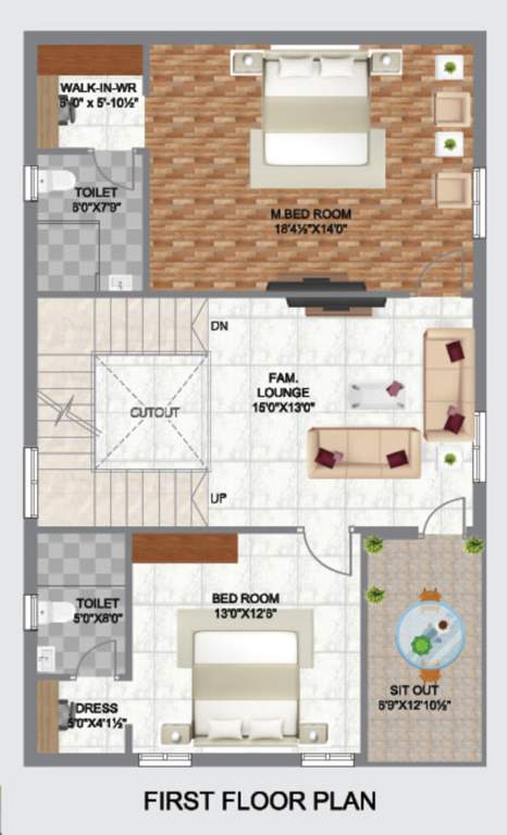  vaarahi praveens hynora Floor Plan First Floor Plan