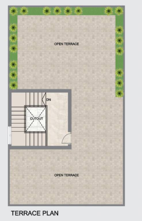  vaarahi praveens hynora Floor Plan Terrace Floor Plan