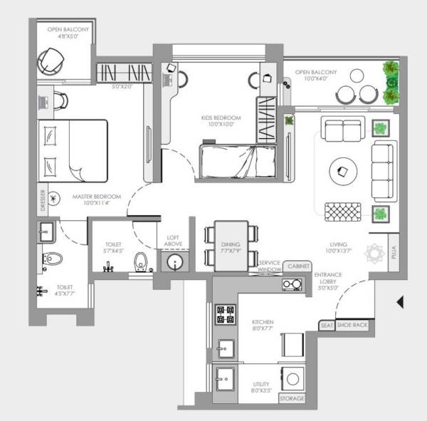  yashwin-enchante-phase-2 Floor Plan Floor Plan