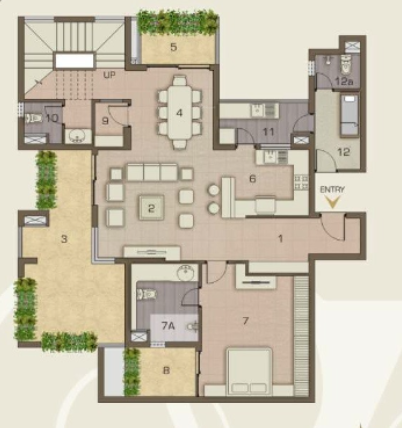  vertica Floor Plan Lower Level Duplex Plan