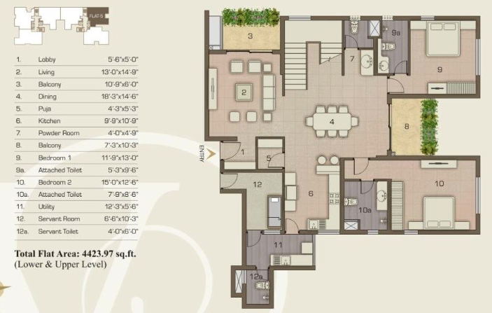  vertica Floor Plan Lower Level Duplex Plan