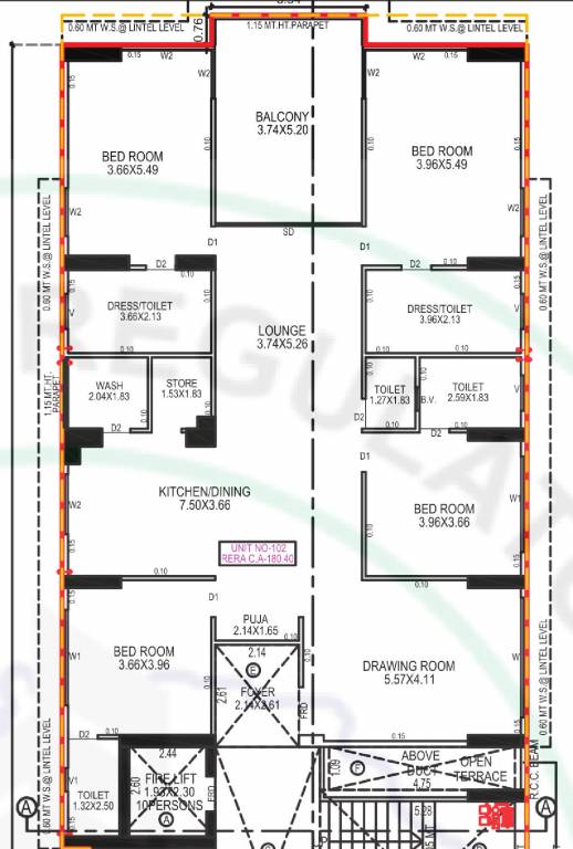  status luxe Floor Plan Floor Plan