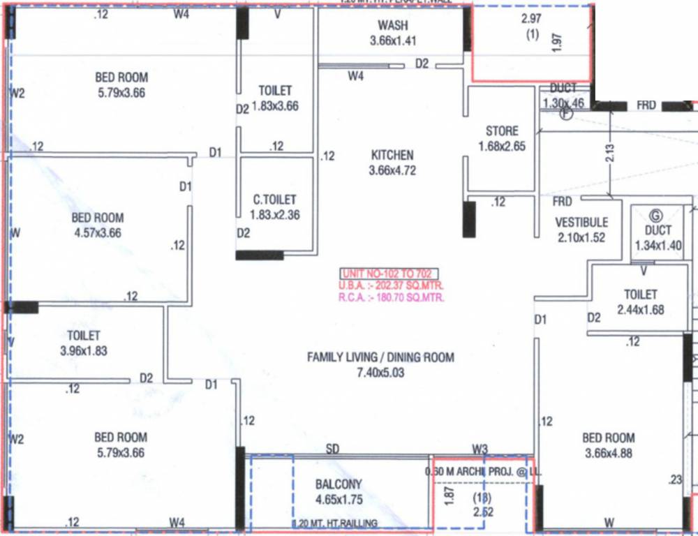 Floor Plan karnavati riverside block efg Floor Plan Floor Plan