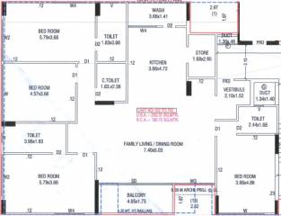 Floor Plan karnavati-riverside-block-efg Floor Plan Floor Plan