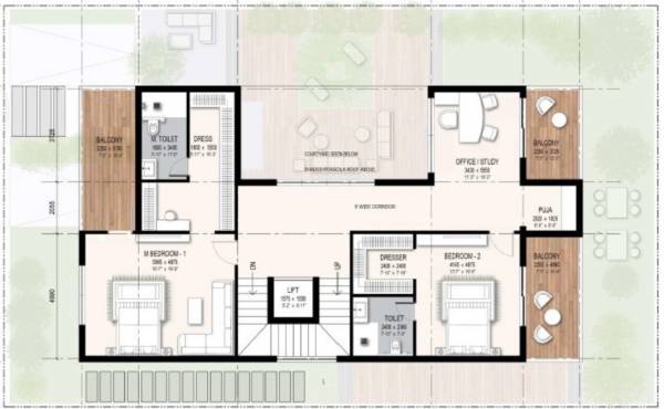  ira-elevate-villas Floor Plan First Floor Plan