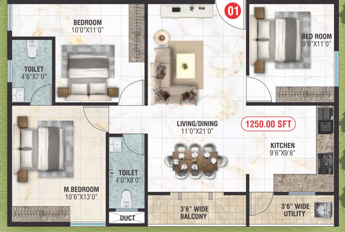  gold Floor Plan Floor Plan