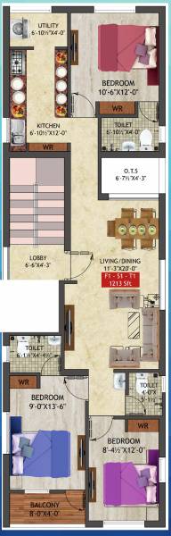  the-modern-hive Floor Plan Floor Plan