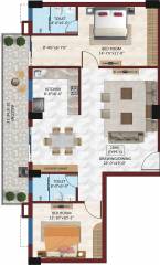  the-woods-kohinoor-jankipuram Floor Plan Floor Plan