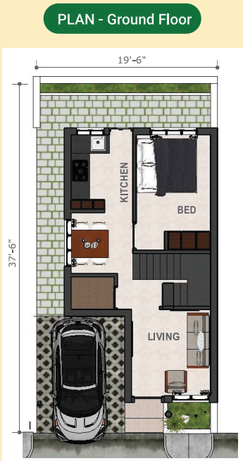  shreyas-mini-town Floor Plan Ground Floor Plan