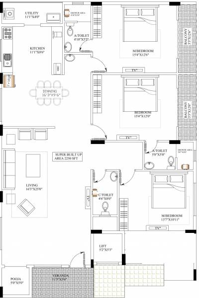  aquamarine Floor Plan Floor Plan
