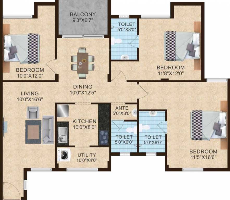 Floor Plan joy at shriram temple bells Floor Plan Floor Plan