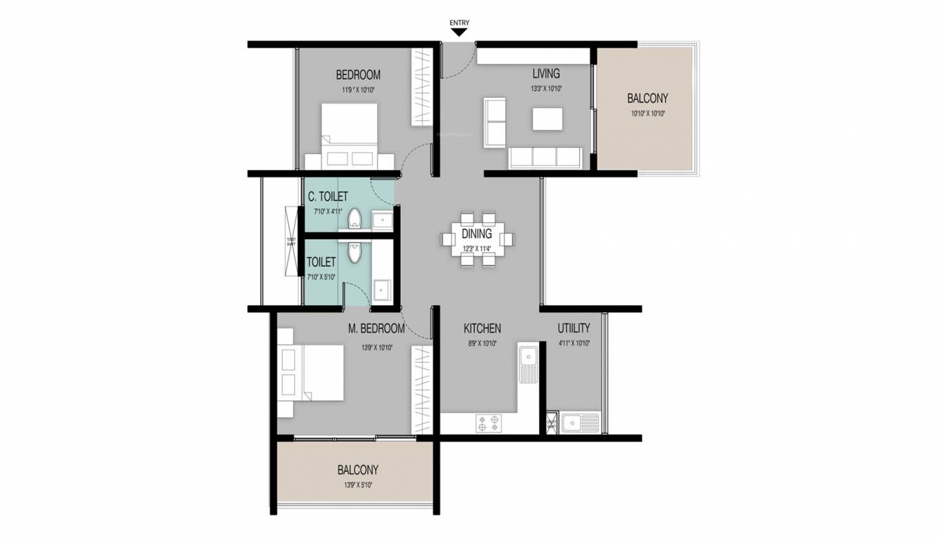  high garden Floor Plan Floor Plan