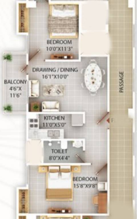 gokul prime Floor Plan Floor Plan