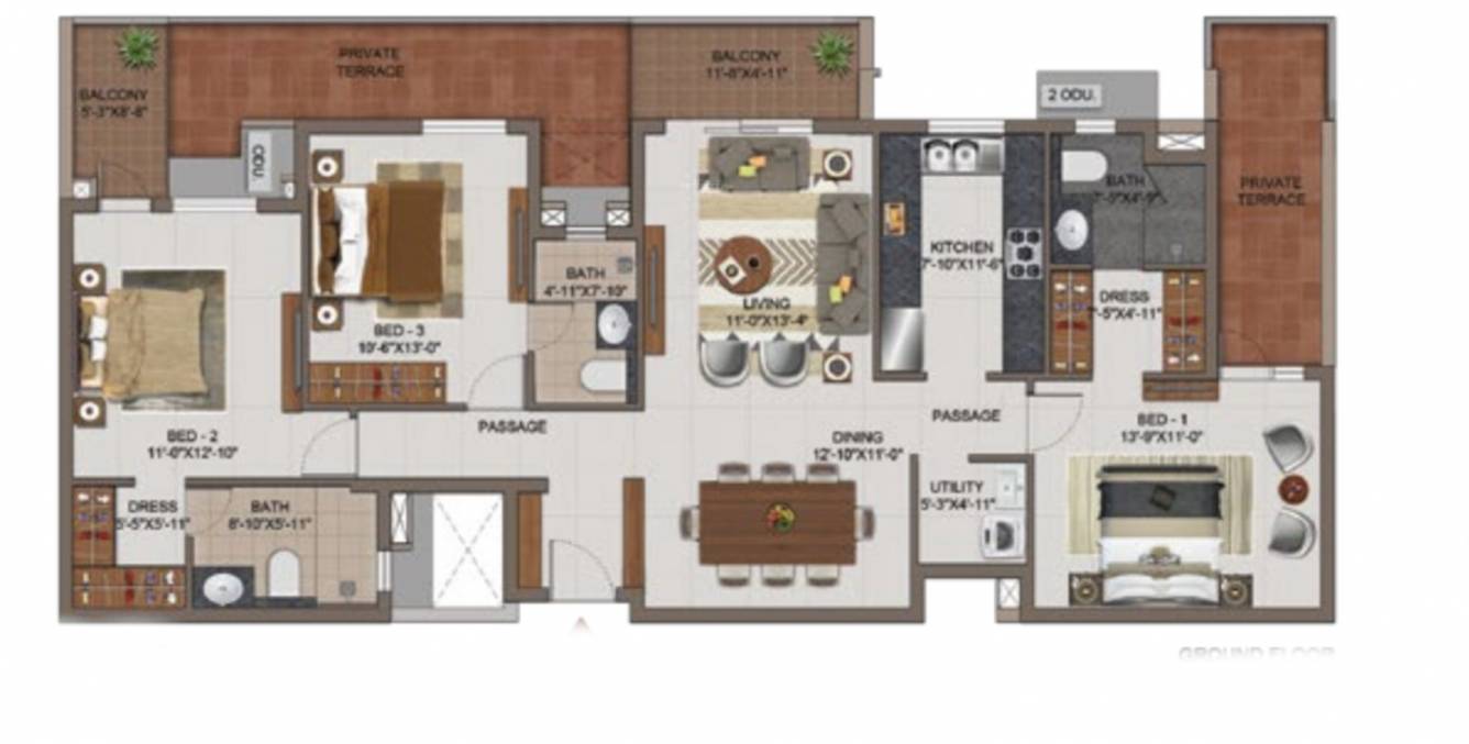  utopia Floor Plan Floor Plan