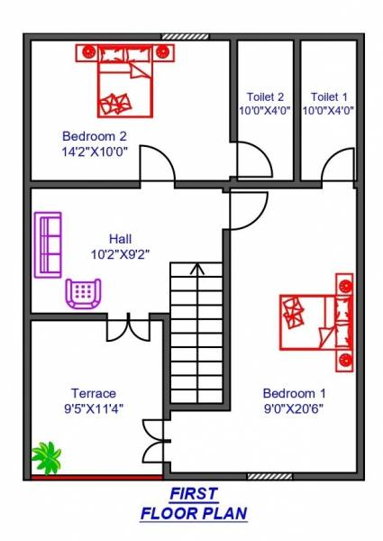  anugraha Floor Plan First Floor Plan
