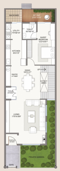  somu aarush Floor Plan Ground Floor Plan