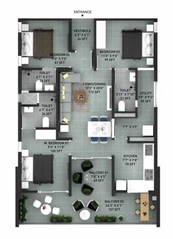  lake city Floor Plan Floor Plan