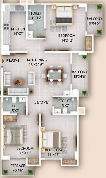  basant-grande Floor Plan Floor Plan