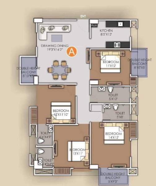  height Floor Plan Floor Plan