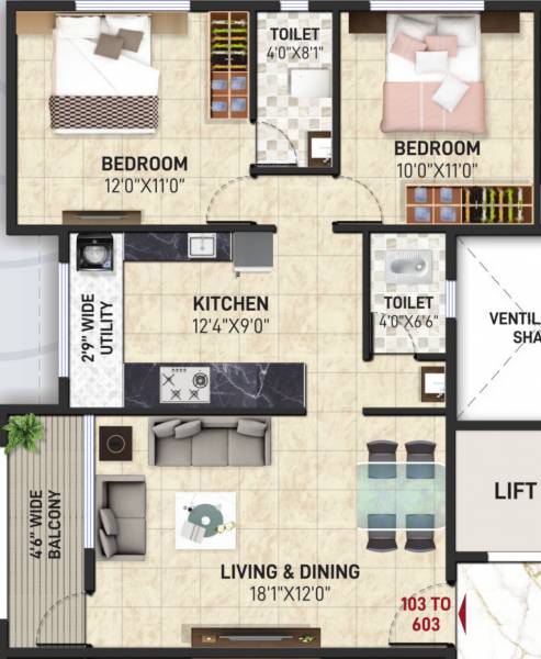  patwardhan-apartment Floor Plan Floor Plan