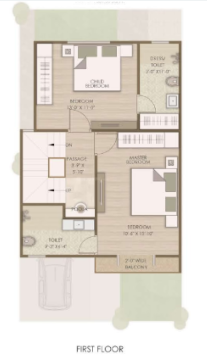  villa 126 Floor Plan First Floor Plan