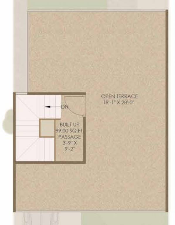 Terrace Floor Plan villa 126 Floor Plan Terrace Floor Plan