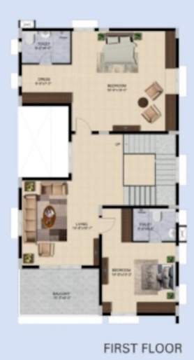  krystal villas Floor Plan First Floor Plan