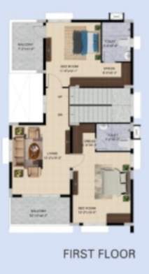  krystal villas Floor Plan First Floor Plan