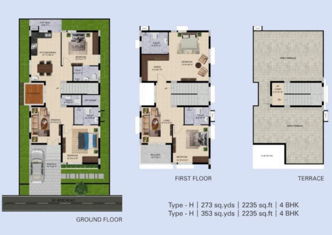  krystal villas Floor Plan Floor Plan