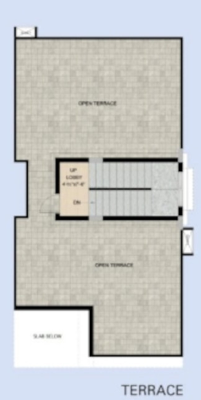 Terrace Floor Plan krystal villas Floor Plan Terrace Floor Plan