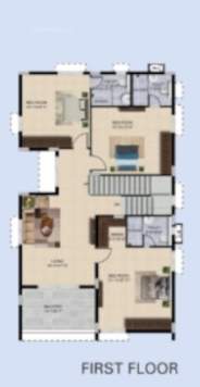  krystal villas Floor Plan First Floor Plan