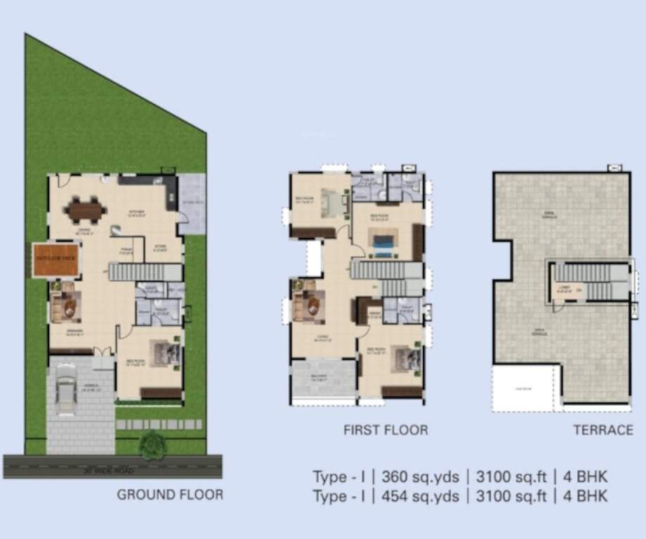  krystal villas Floor Plan Floor Plan