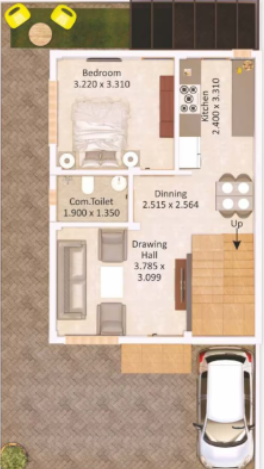  jagruti Floor Plan Ground Floor Plan