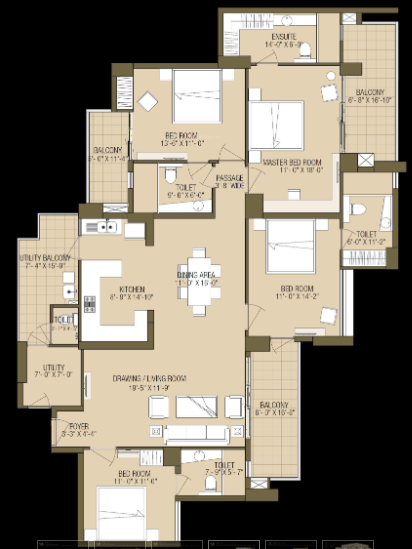 Floor Plan cleo county phase 1 Floor Plan Floor Plan