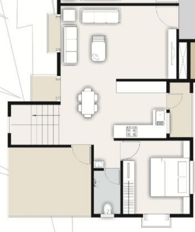shikhar Floor Plan Lower Level Penthouse Plan