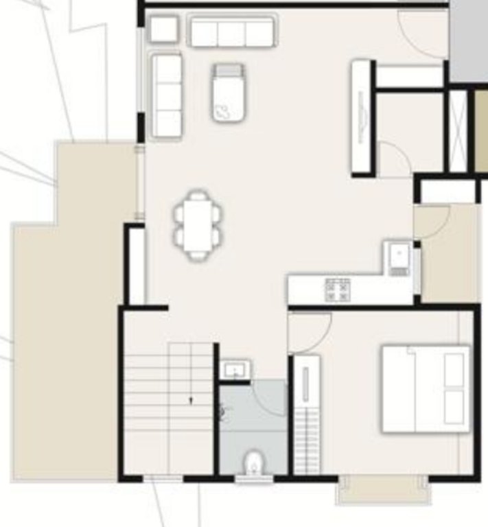 shikhar Floor Plan Lower Level Penthouse Plan