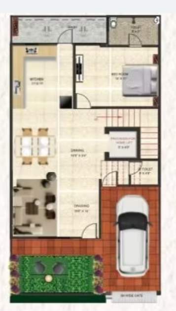 coral woods Floor Plan Lower Ground Floor Plan