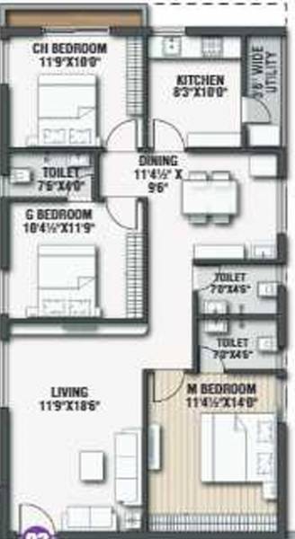  luxe Floor Plan Floor Plan