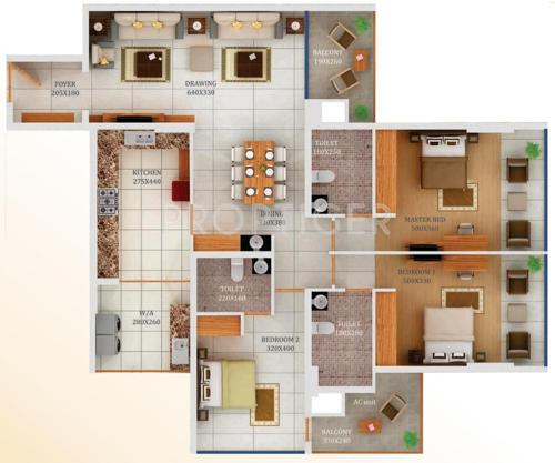 Joyalukkas Gold Tower (3BHK+3T (2,055 sq ft) 2055 sq ft) Joyalukkas Gold Tower (3BHK+3T (2,055 sq ft) 2055 sq ft)