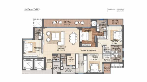  valencia-towers-phase-2 Floor Plan Floor Plan