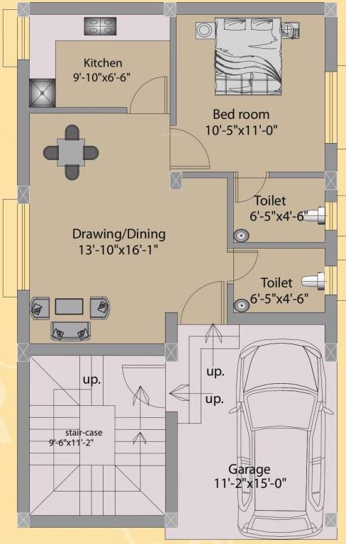  sai bibhuti avenue Floor Plan Ground Floor Plan
